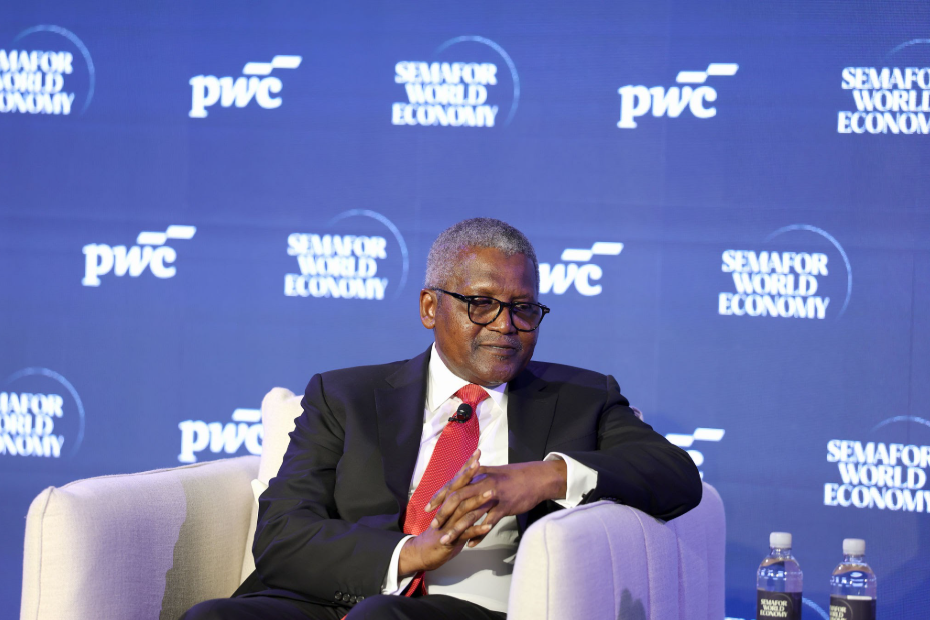Aliko Dangote explaining the system